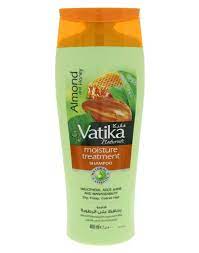 Dabur Vatika Naturals Almond & Honey Moisture Treatment Shampoo, For Dry & Frizzy Hair, 360ml